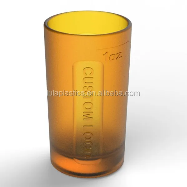 One Time Use London Style Long Vodka Ps Frosted Shot Glass Buy Ps