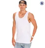 Wholesale mens cotton plain white singlet