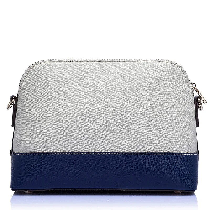 CC2026A-Deigner newly style two tones crossbody shoulder bags with long strap