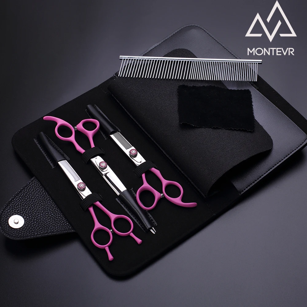 1pc Pet Grooming Scissors Set With Leather Case Pet Grooming Kit Buy