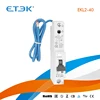 EKL2-40 6KA 1P+N 6A 10mA Type AC 18mm RCBO Residual Current Breaker with Overcurrent Protection with CE Approval