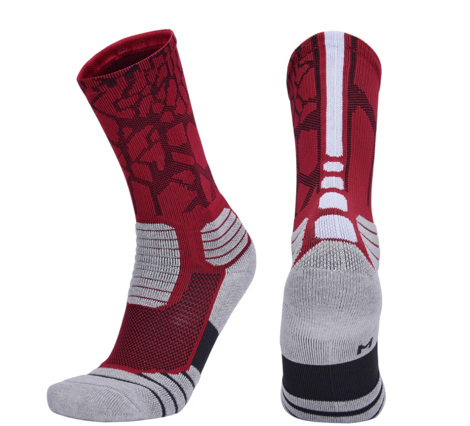 Audit L/xl/xxl Long Socks Thermal Compression Man Woman Boxing Sliding