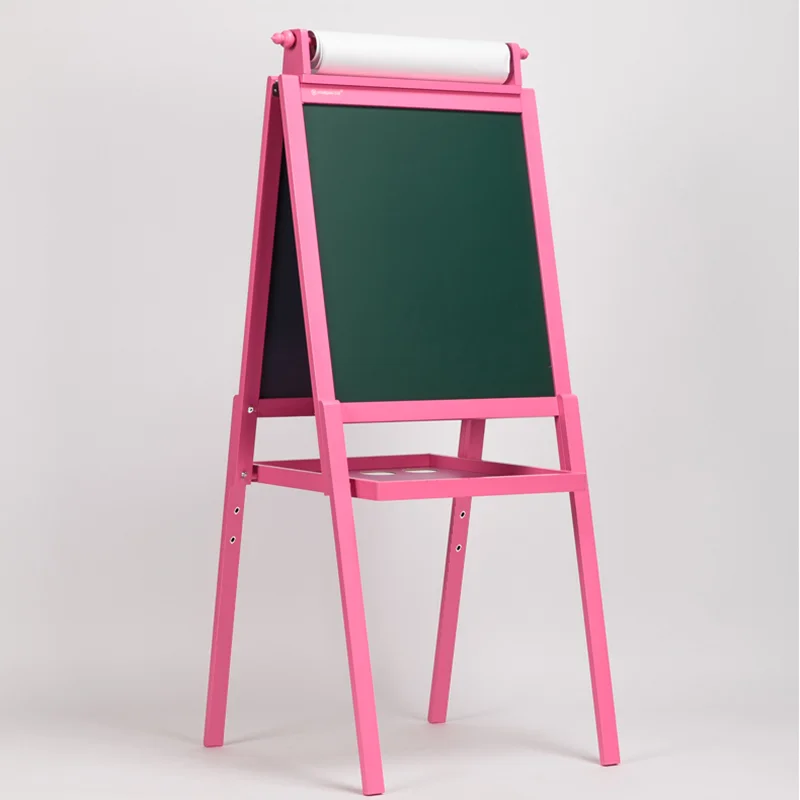 Pink and Blue wood easel stand parts