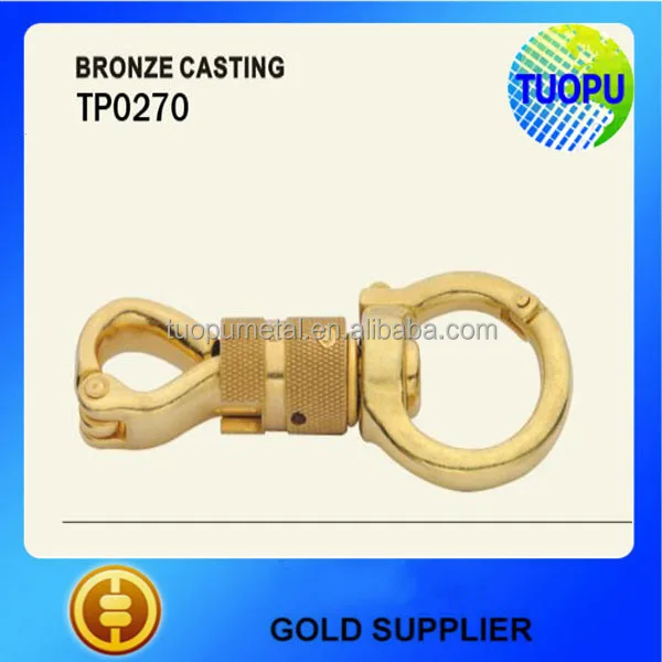 Brass Hook For Dog,Solid Brass Panic Snap Hooks,Antique Swivel Panic