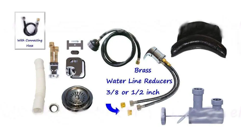 Buy Shampoo Bowl Sink Plumbing Parts Salon Faucet Spa Large Neck