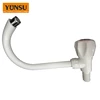 PVC pp wall mounted kitchen mixer taps high pressure water jet spray faucet