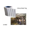 Vanch Library Book Tag with adhesive