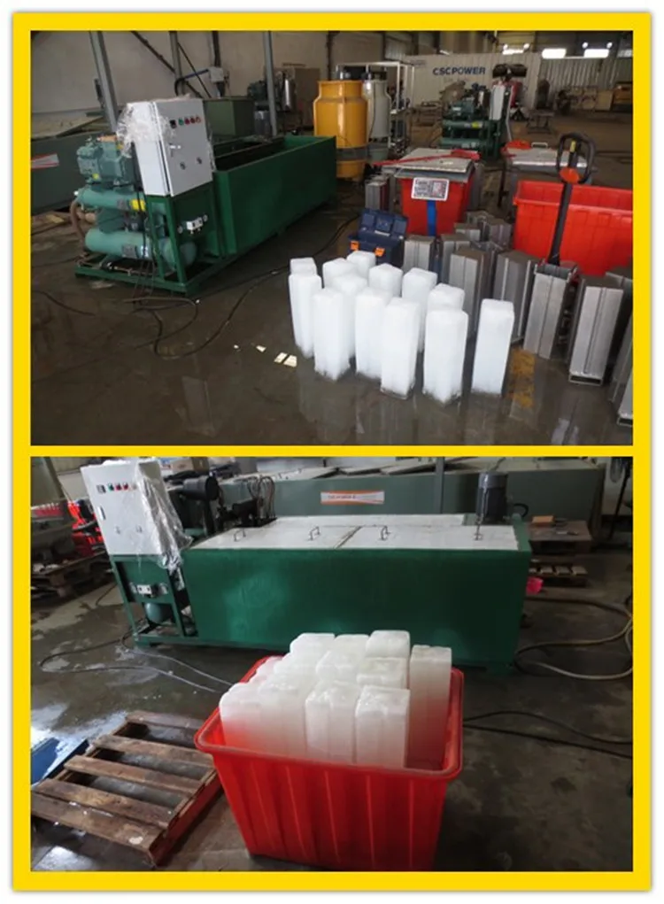 Lowest Price 1t 3t 5t Small Block Ice Maker Machine - CSCPOWER