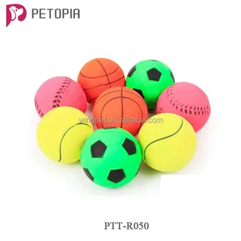 solid rubber balls for dogs