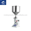 high quality multi functional filler ointment cosmetic manual filling machine
