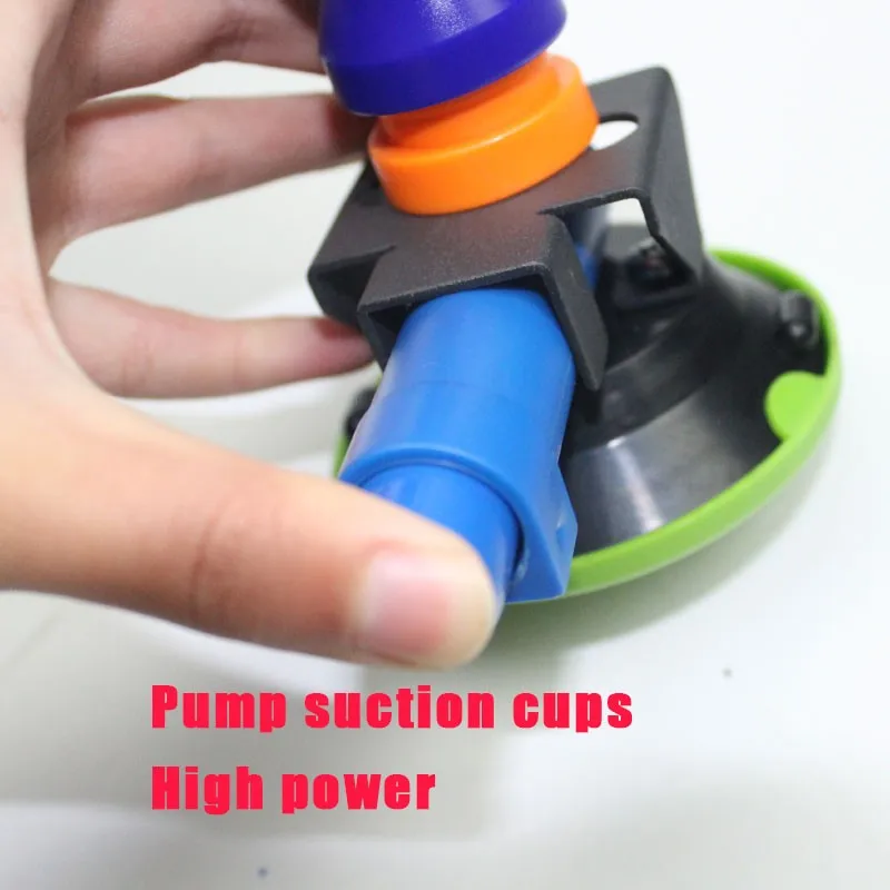3inch Heavy Duty Hand Pump Suction Cup With Flexible Stand For Pdr King