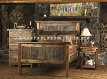 Indian Antique Reclaimed Wood Rustic Style King Size Bed Reclaimed Wood Bedroom Furniture Buy Rustic Reclaimed Wood Sofa Reclaimed Wood