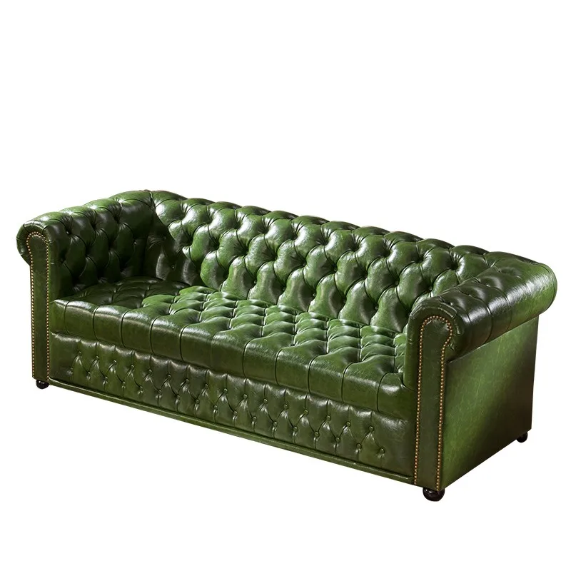 Best Price Furniture Unique Design Leather Modern Chesterfield Sofa