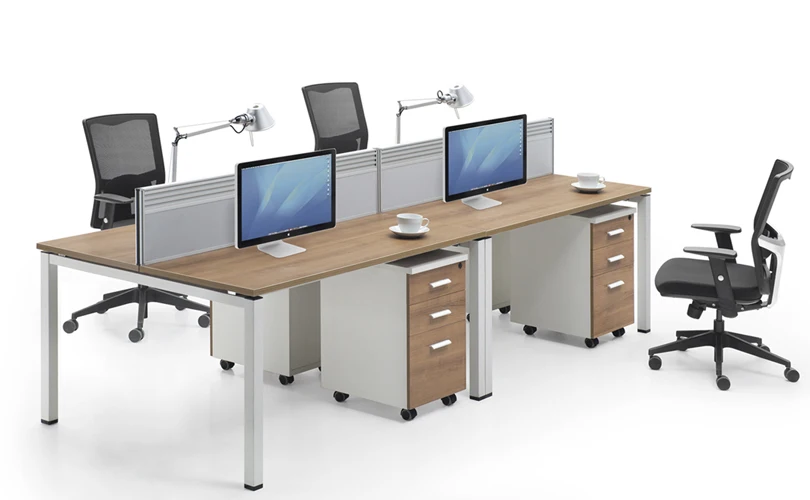Cf L Shape Workstation 2 Seater Desk For Small Office ...
