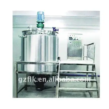 automatic liquid 2000L detergent blending and mixer tank