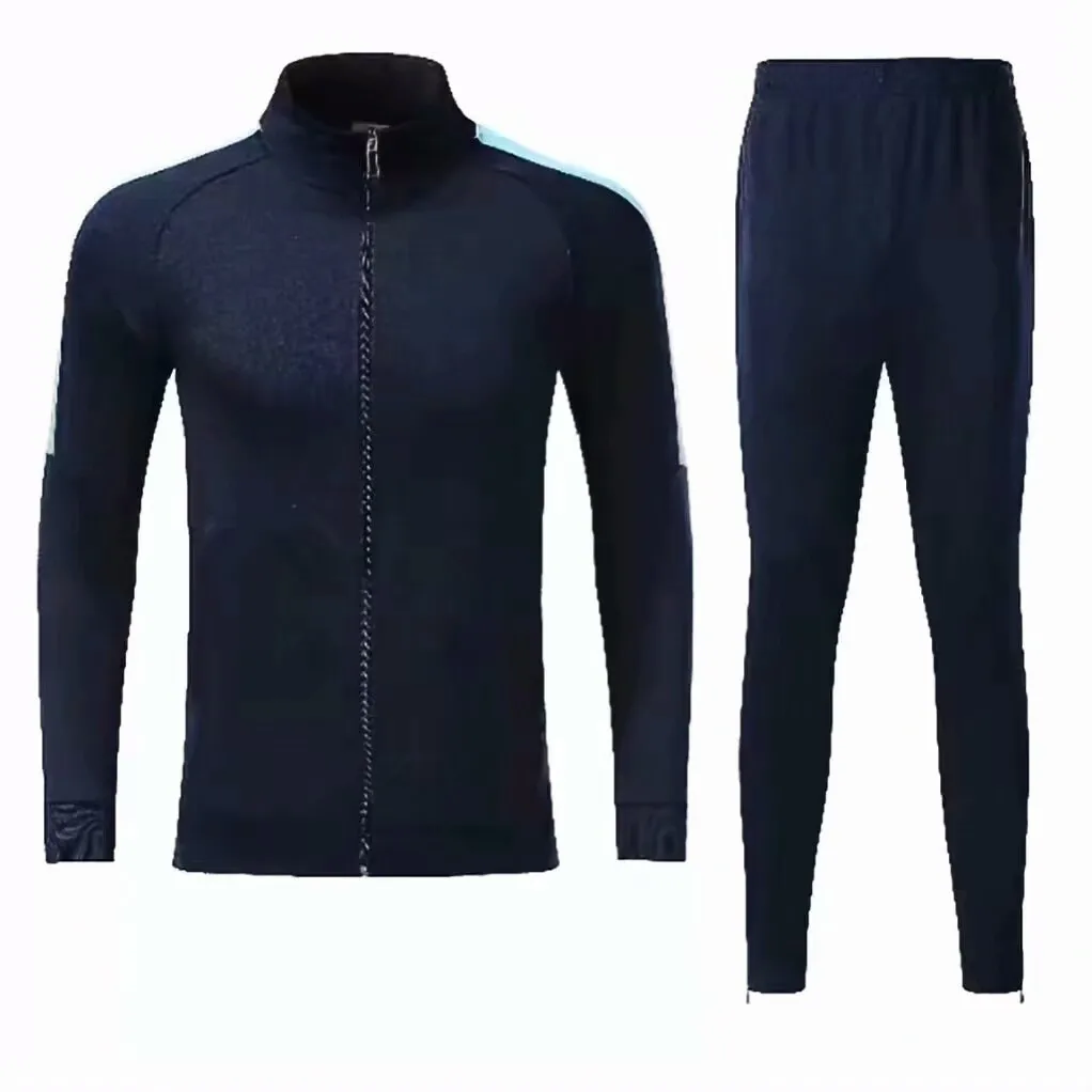 Breathable Wholesale Training Team Fitting Mens Blank Tracksuit Set ...