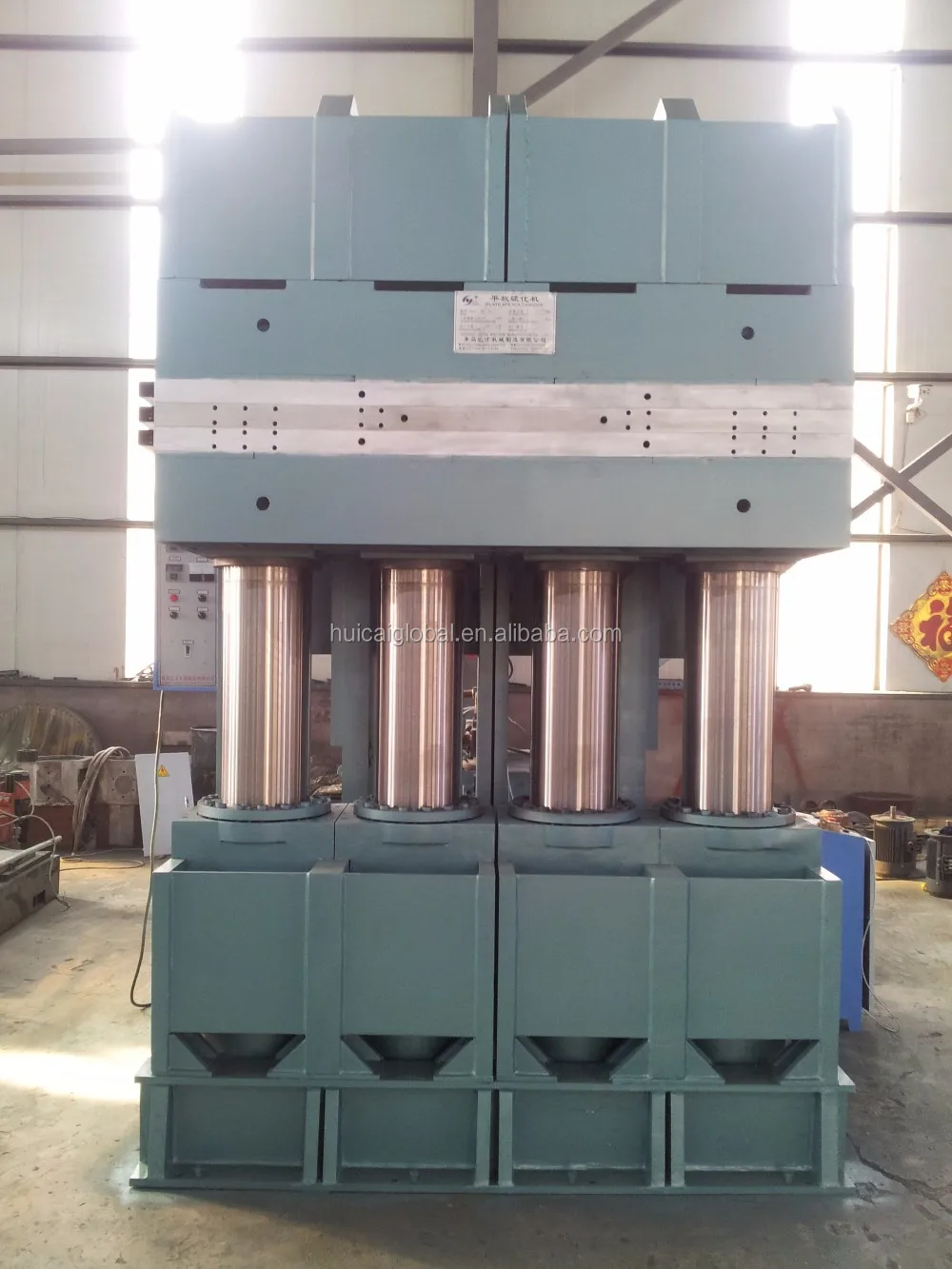 2 layer jaw type vulcanizing machine