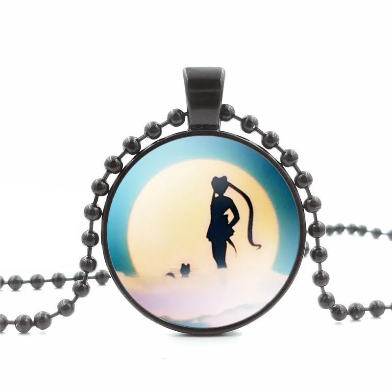 10 style cartoon collier collares sailor moon pendant necklace