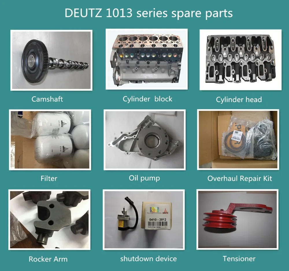 rif FL913 Vite a testa cilindrica per Deutz FL912 No 02101681 lunghezza 209 mm