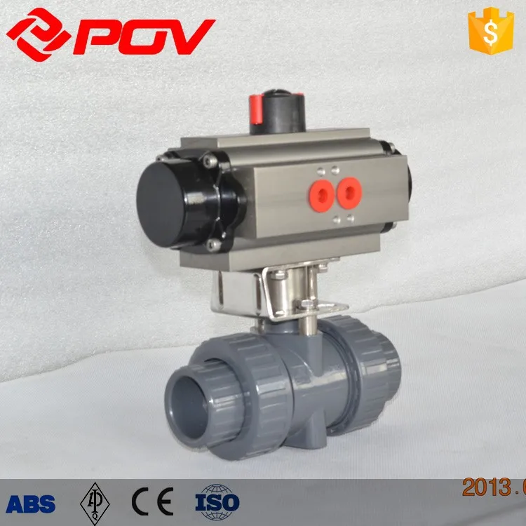 2 Way Pneumatic Actuator Upvc Ball Valve Price List Buy Upvc Ball