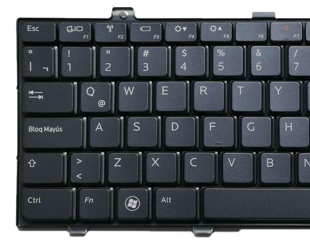 Genuine Laptop Keyboard For Dell Studio 1450 1457 1458 La Layout Black