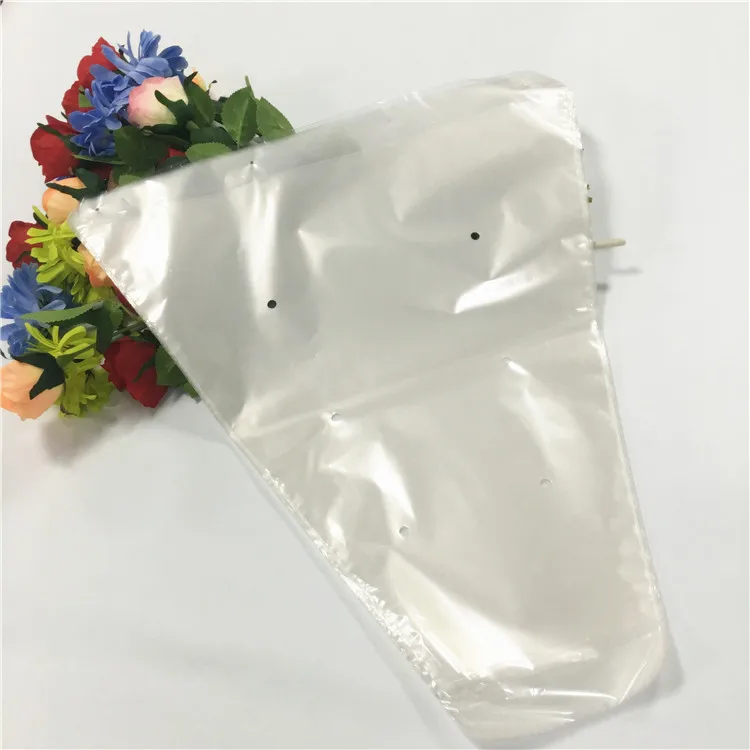 Opp Material And Customized Size Size Plastic Flower Sleeve Buy