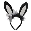 Factory New Design Beautiful Fashion Easter Animal Bunny Ears Headbands Hairbands For Kids Girls