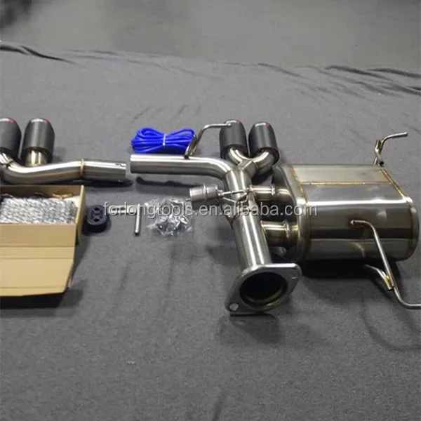 Bm/w 320i E90 Exhaust System Tail Part Refitted To M3 With Valve