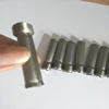 Hydraulic oil filter part on compact excavator strainer screen