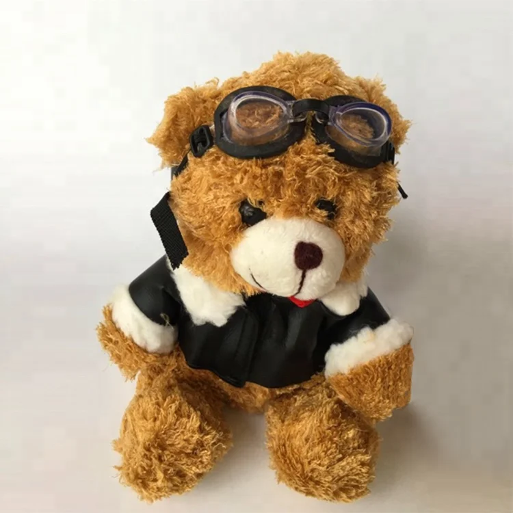 stuffed pilot bear