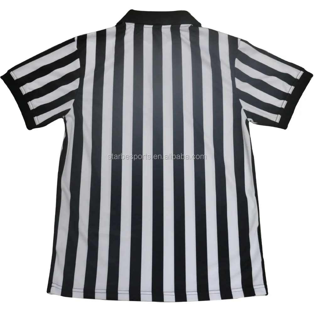 referee shirts black and white stripe