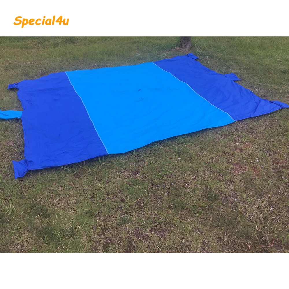 Ykjy035 Amazon Top Seller 2017 Parachute Nylon Beach Blanket Foldable
