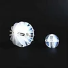 Plastic Random Packing Polyhedral Hollow Balls Ring