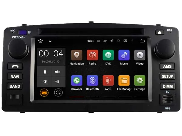 Flash Deal Android 9.0  Car Dvd Navi Player FOR TOYOTA COROLLA 2004-2007 audio multimedia Automotivo GPS Navigator auto stereo 5