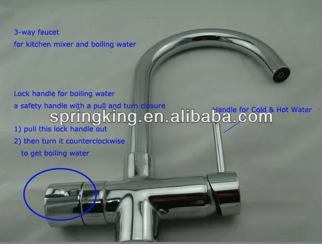 2014 Child Lock Design 98 100 Degree Boiling Water Tap For Heater