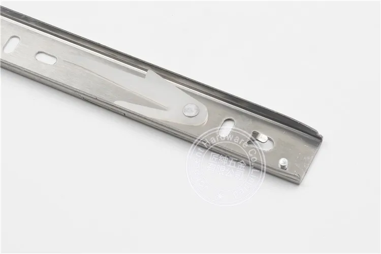 45mm Stainless steel 304 teflon drawer slides with damping