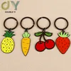 Custom fruits key chain gifts cartoon brief metal Key Holders