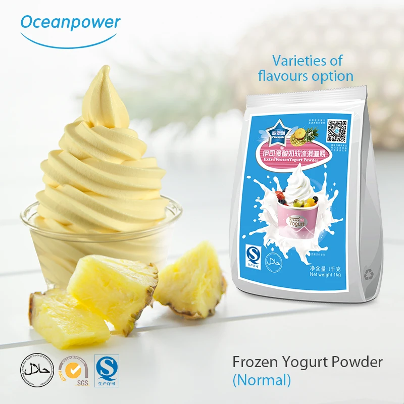 frozen yogurt powder