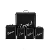 Galvanized metal storage bread biscuit Tea Sugar Coffee cans