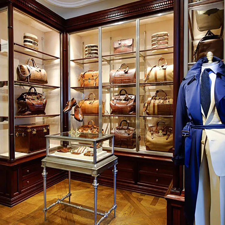 Luxury Bag Shop Wall Cabinet, Luxury Bag Showcase