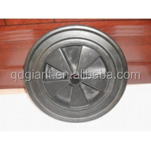 Qingdao manufacturer solid rubber wheel 8x2 inch