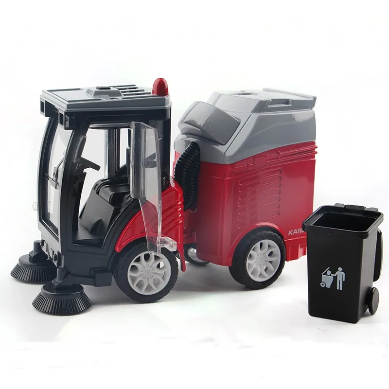 metal garbage truck toy