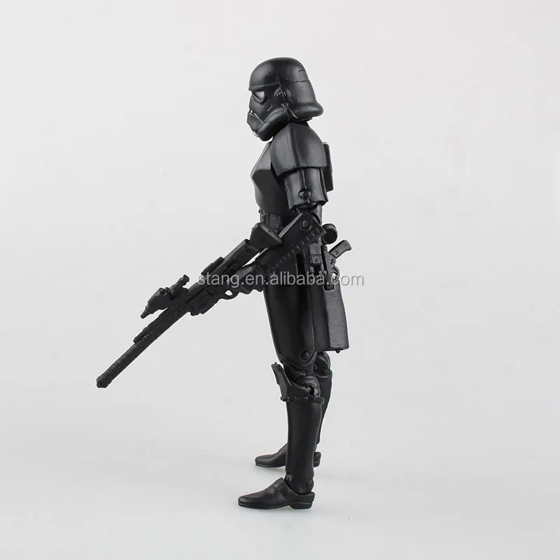 Star Wars 7 The Force awakening Black Warrior 6in.shadow soldiers stormtroop