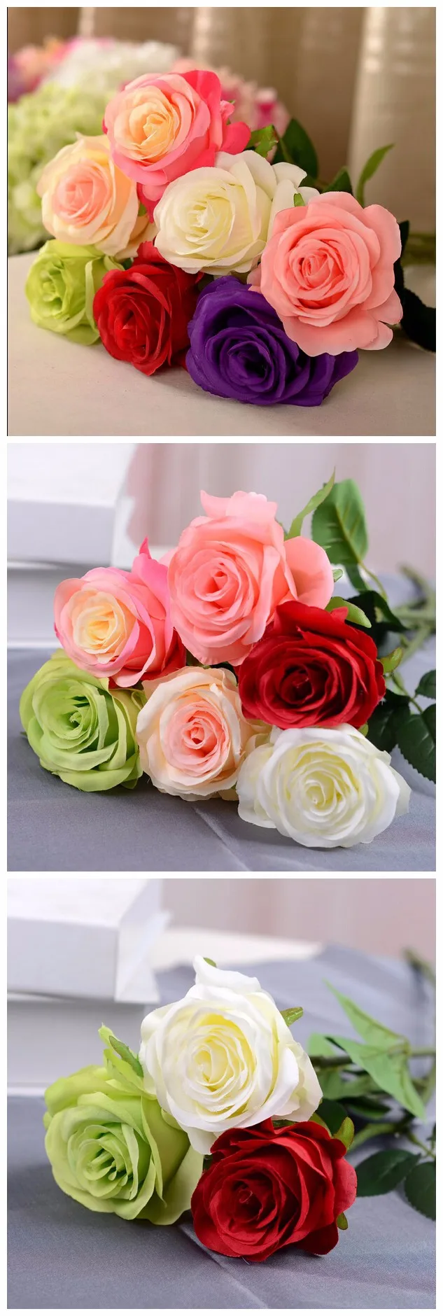 New T Sale In Alibaba China Artificial Flower Decor Wedding Artificial ...