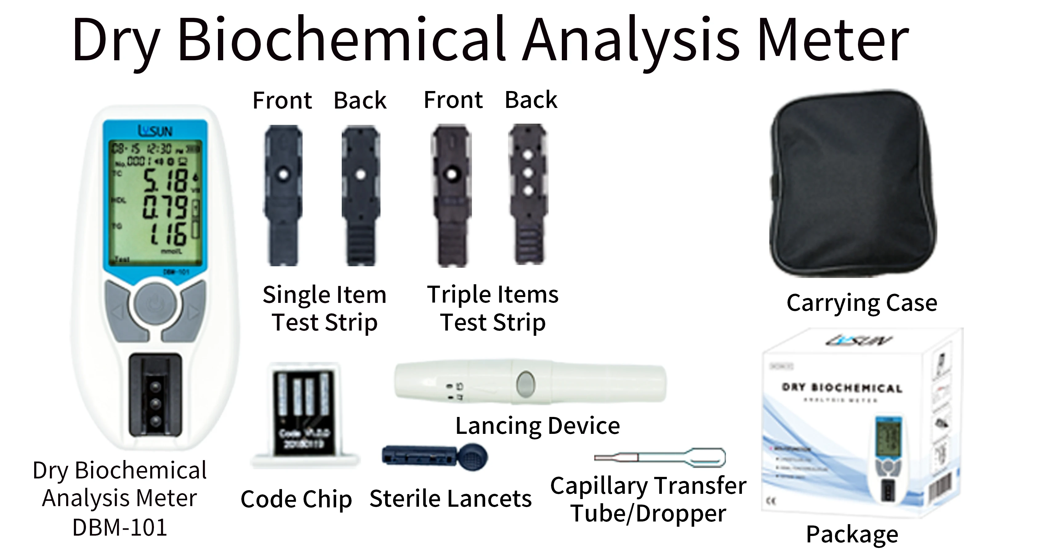 Creatinine Test Strips For Urine,Urea And Uric Acid Test Kit Meter