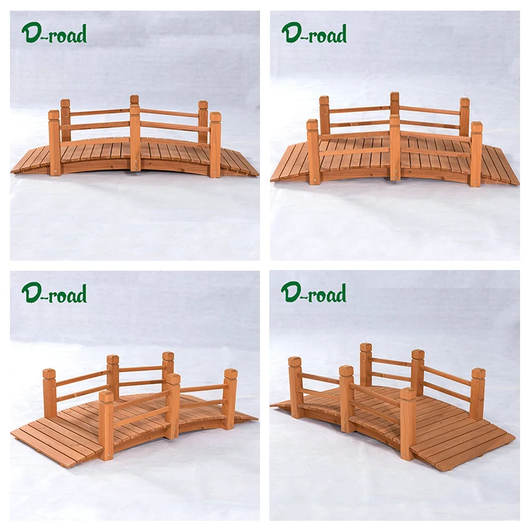 Beautiful Chinese Pond Ornament Walkway Wooden Garden Arch Bridge Buy Wooden Garden Bridge