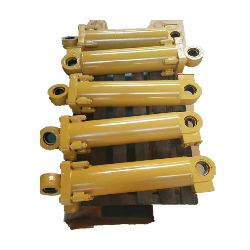 Цилиндр ковша экскаватора. Гидроцилиндр caterpillar.