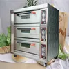 High quality factory price 3 Deck 6 Trays Electric Oven for cake bread