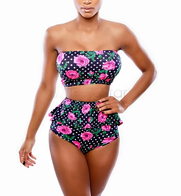 peplum bathing suit bottom