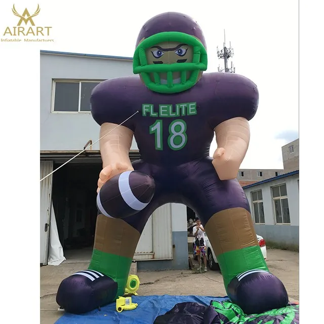 Giant Inflatable Football Player Buy Inflatable Character,Football Player,Inflatable Football